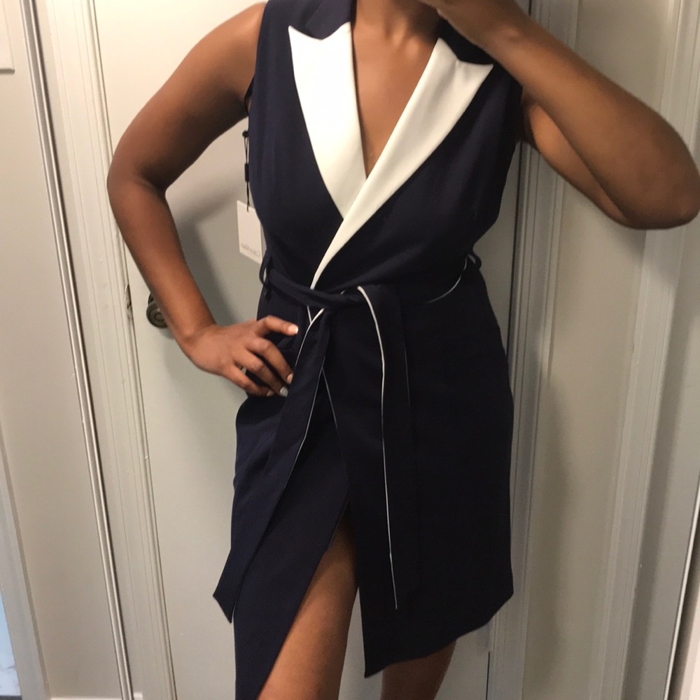 Calvin Klein wrap dress